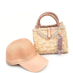 Kit Boné - Mini Bag de Trança + Boné